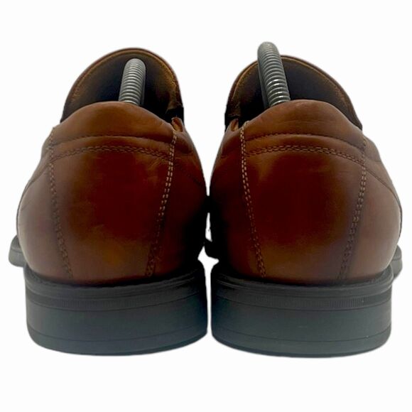 Florsheim Shoes Mens Size 10.5D Midtown Moc Toe Slip on Leather Loafer - Picture 5 of 7